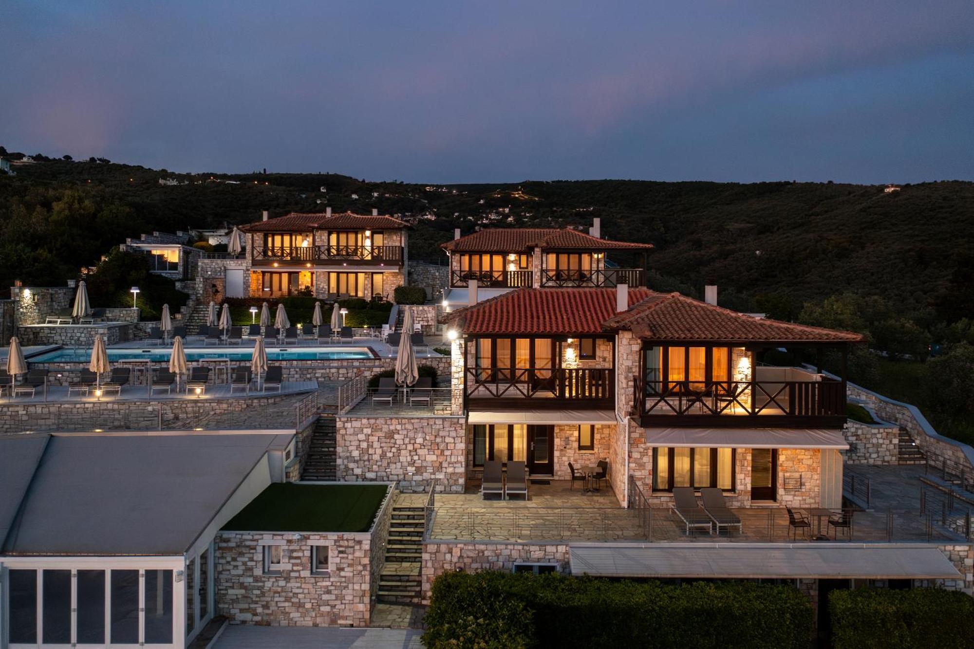 Karavia Lux Inn Afissos Zewnętrze zdjęcie