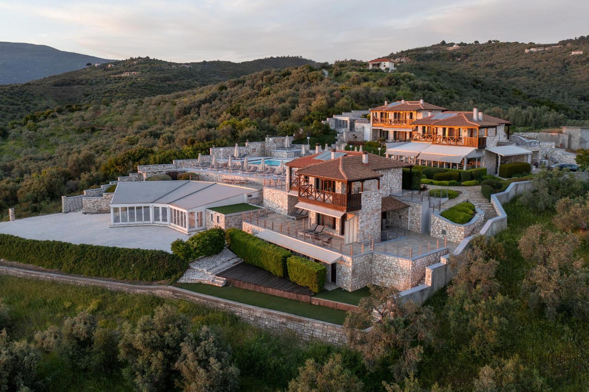 Karavia Lux Inn Afissos Zewnętrze zdjęcie