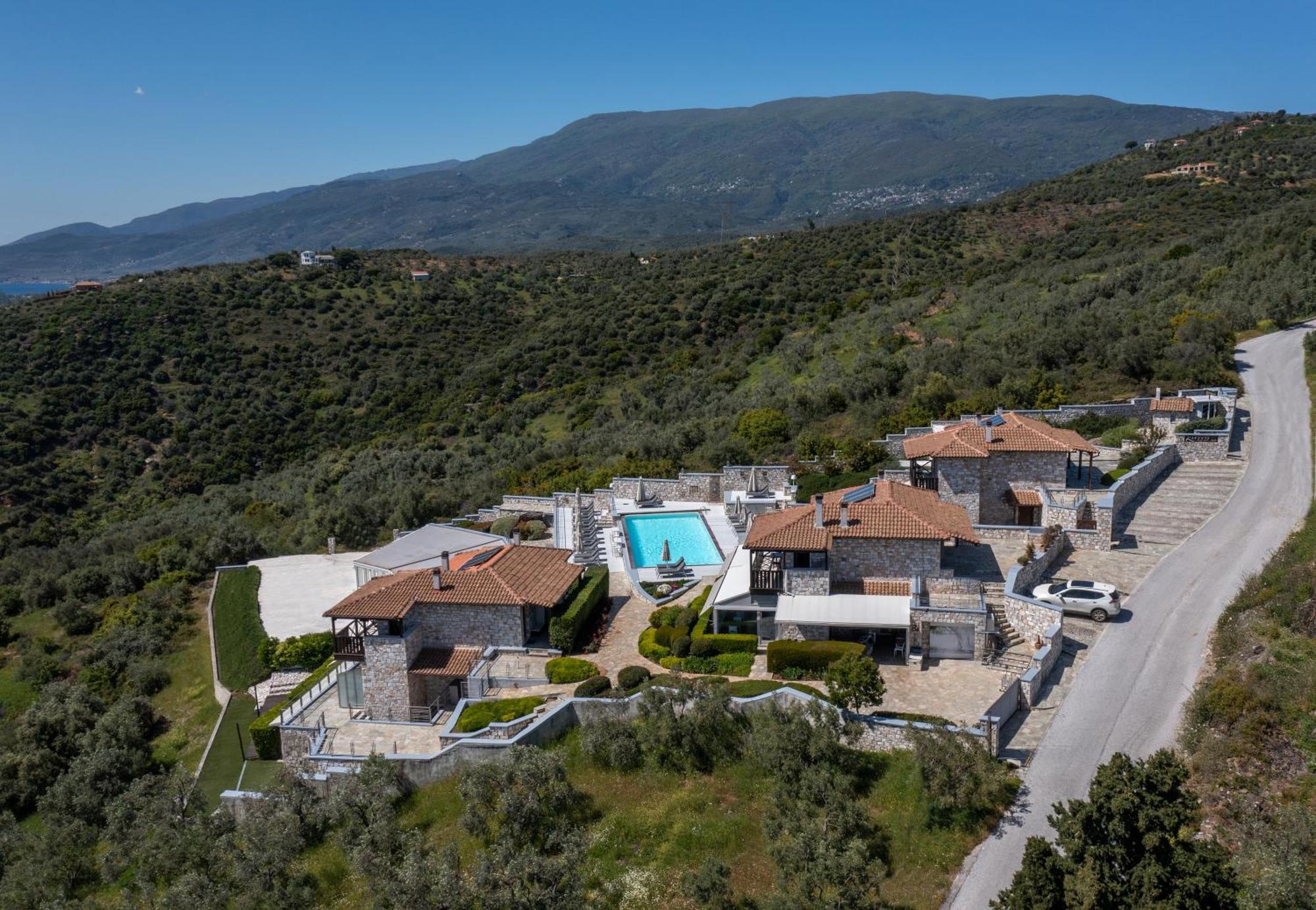 Karavia Lux Inn Afissos Zewnętrze zdjęcie