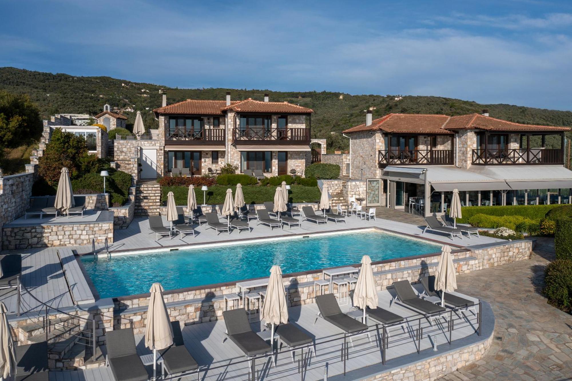 Karavia Lux Inn Afissos Zewnętrze zdjęcie