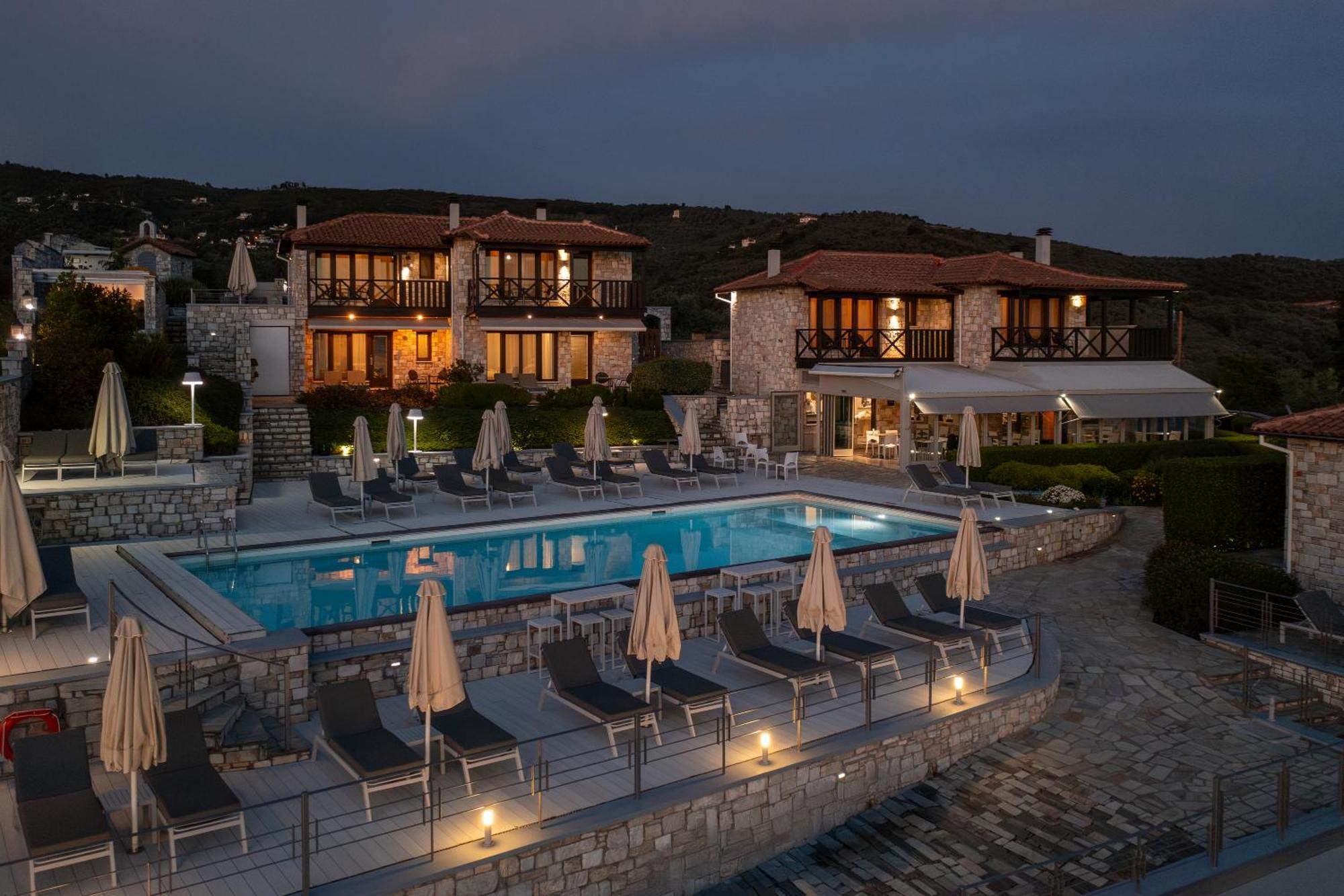 Karavia Lux Inn Afissos Zewnętrze zdjęcie