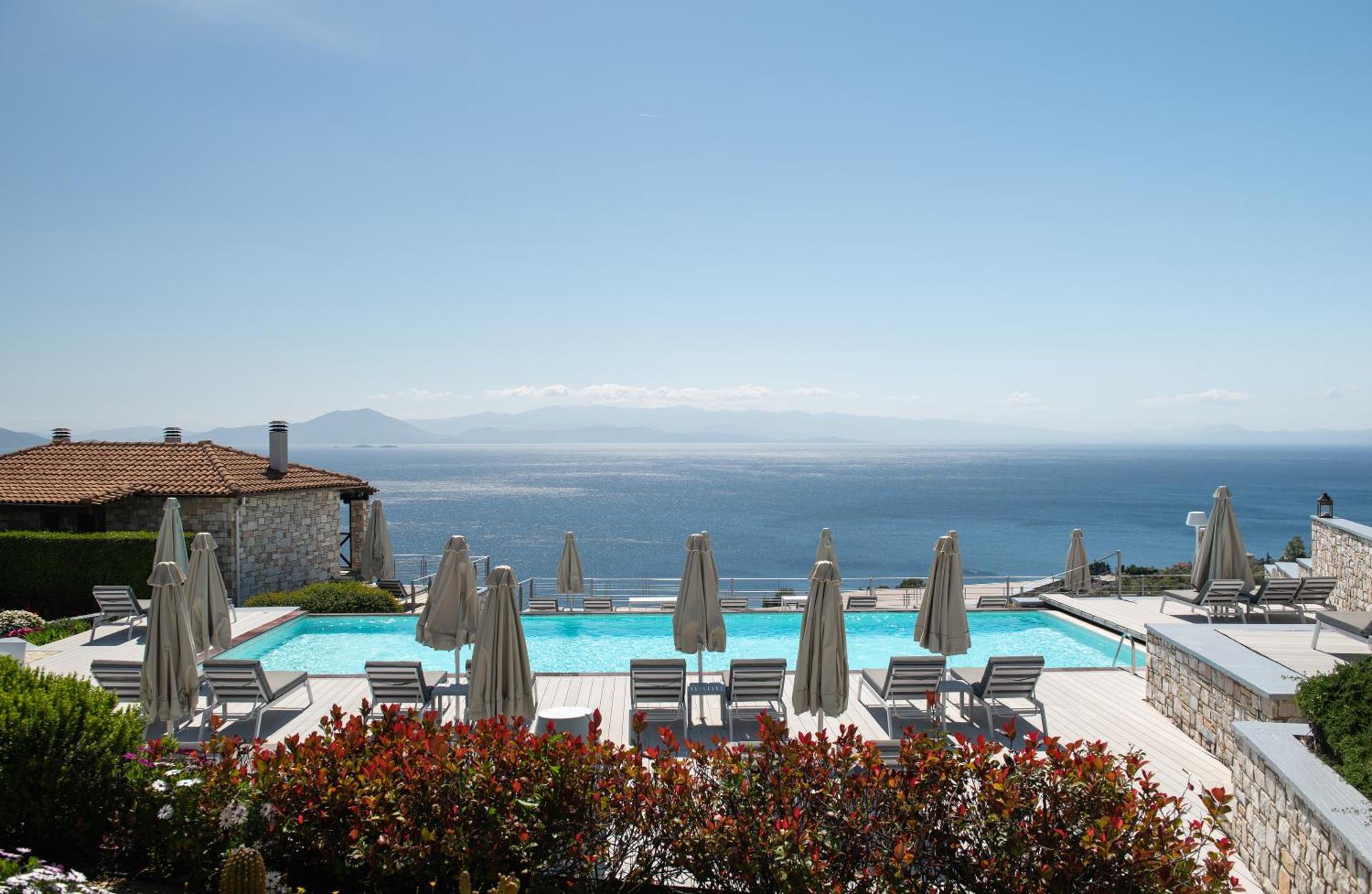 Karavia Lux Inn Afissos Zewnętrze zdjęcie