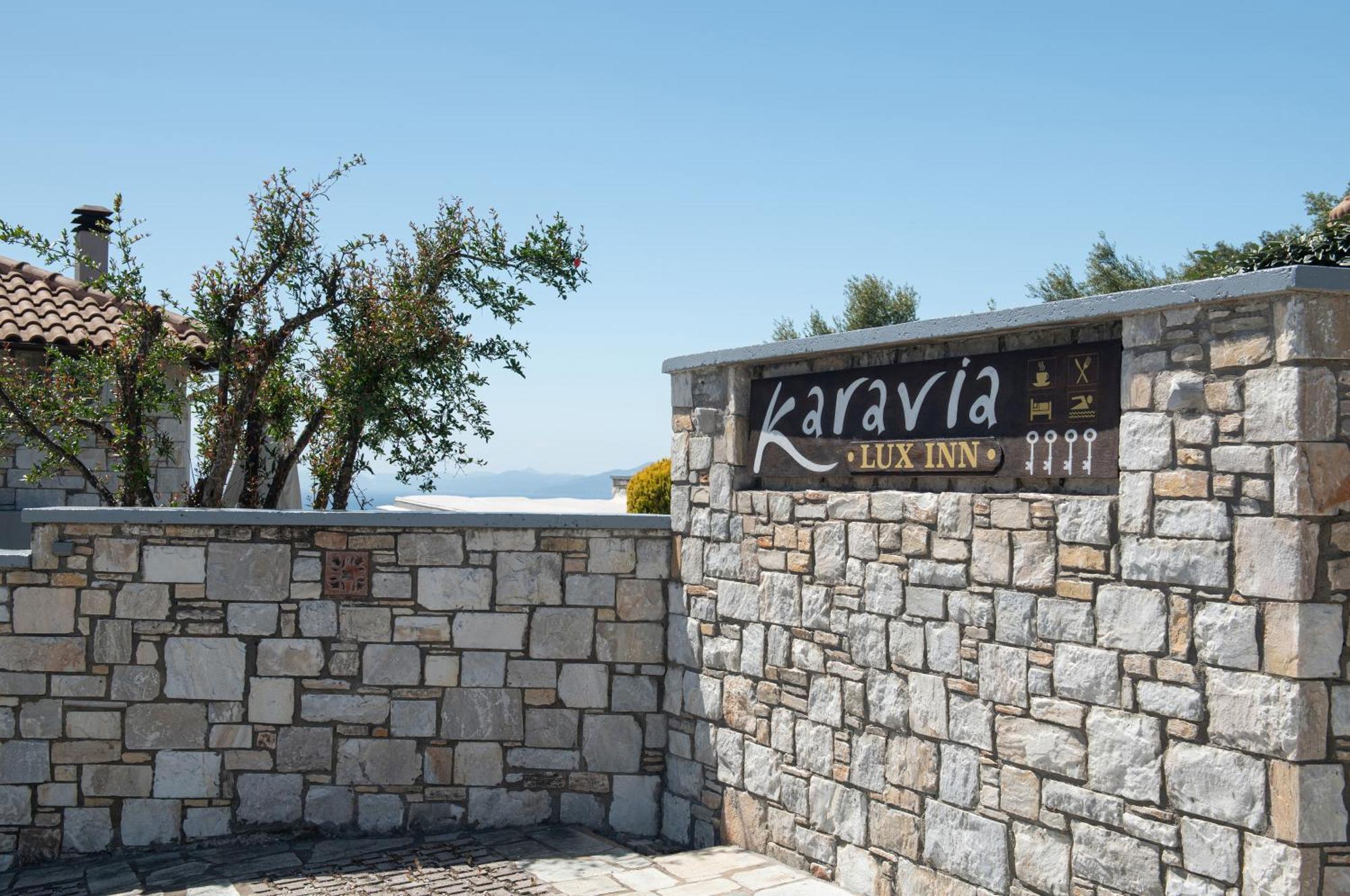 Karavia Lux Inn Afissos Zewnętrze zdjęcie