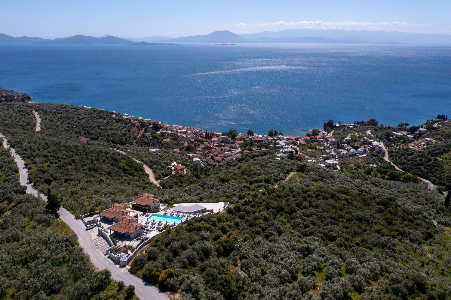 Karavia Lux Inn Afissos Zewnętrze zdjęcie