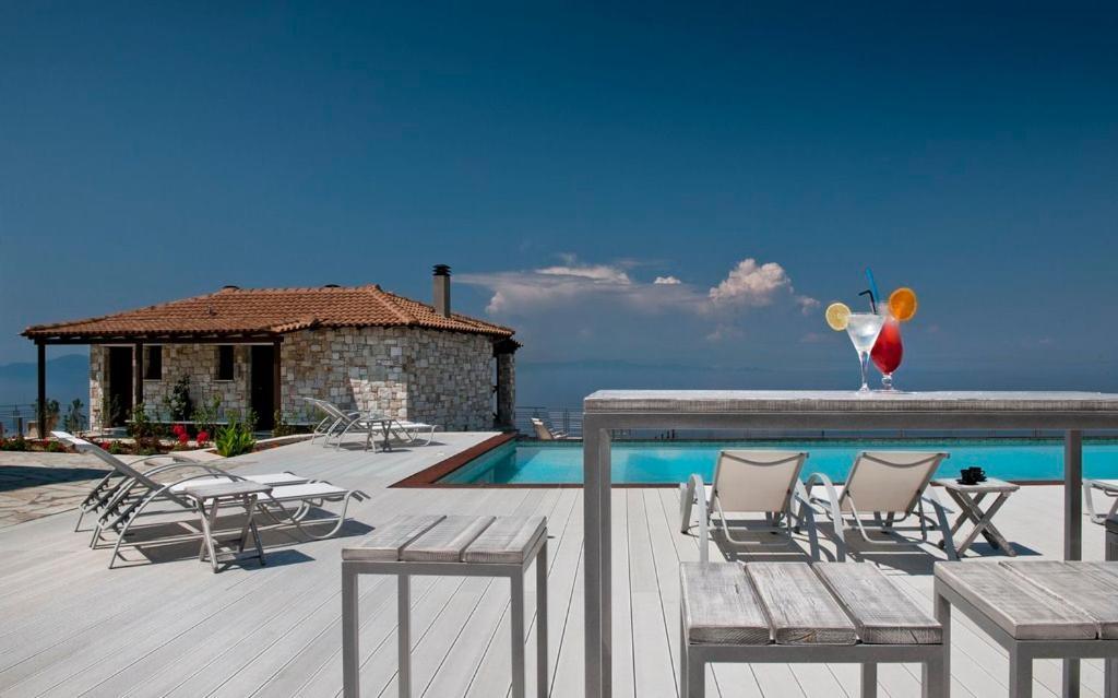 Karavia Lux Inn Afissos Zewnętrze zdjęcie