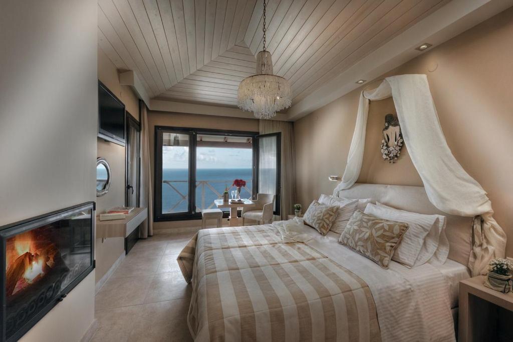 Karavia Lux Inn Afissos Pokój zdjęcie