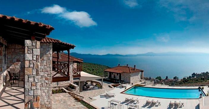 Karavia Lux Inn Afissos Zewnętrze zdjęcie